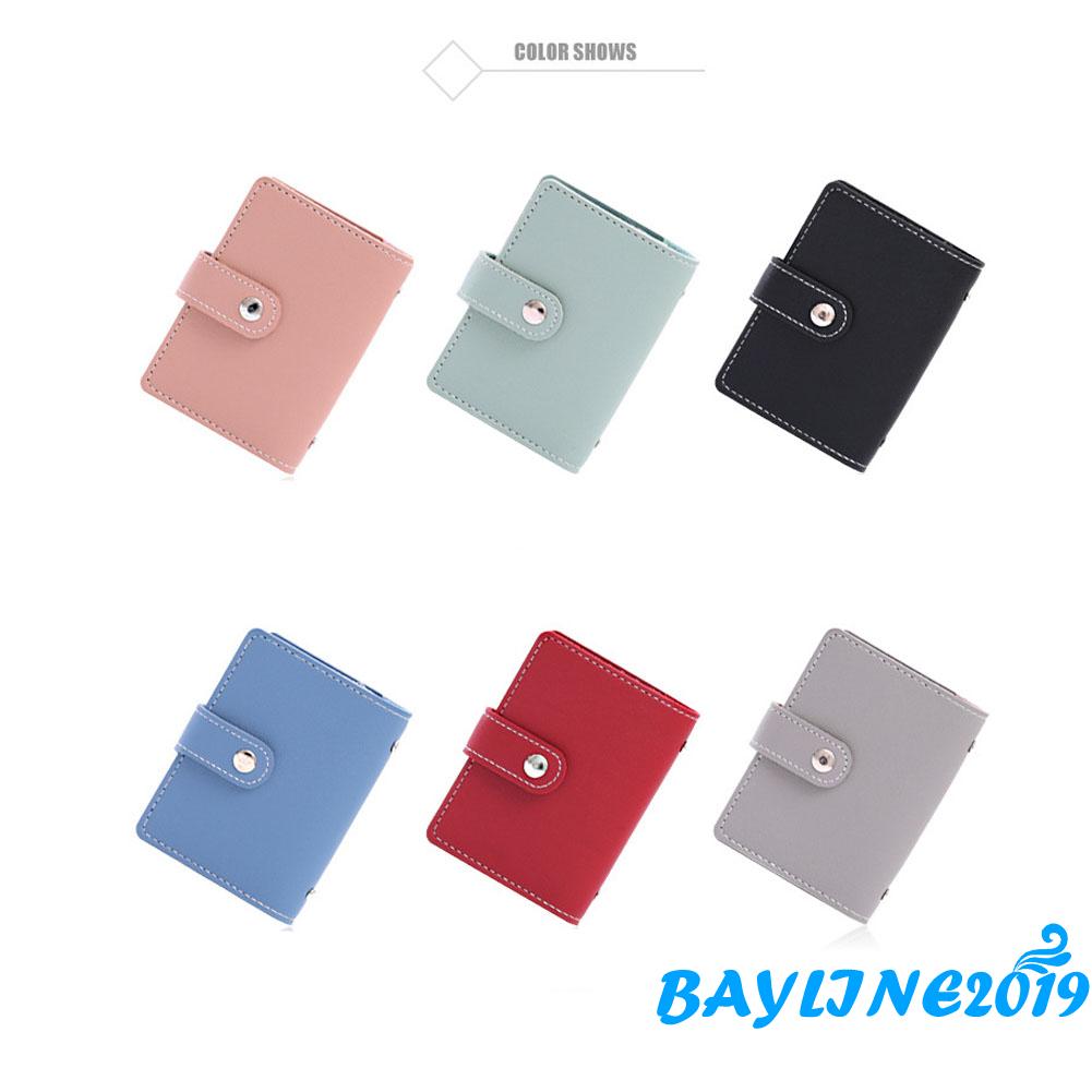 Ví da PU 26 ngăn đựng thẻ kiểu dáng tiện lợi