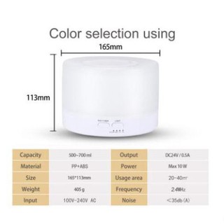 Máy Khuếch Tán Tinh Dầu  Có Đèn Led  phamthanhthao