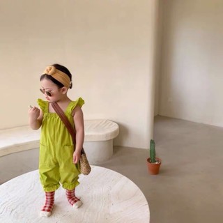 Jumpsuit cánh tiên cho bé phong cách Hàn Quốc