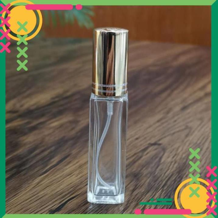 Lọ Chiết Nước Hoa ❤ RẺ VÔ ĐỊCH ❤ Chai lọ chiết nước hoa 10ml 5ml vuông đựng dầu thơm , phụ kiện du lịch