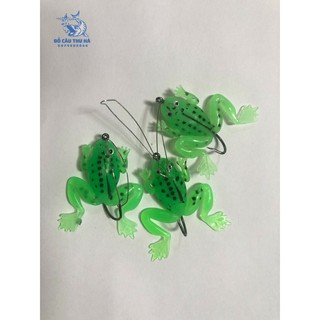 COMBO 5 MỒI LURE Mồi ếch , mồi nhái mềm