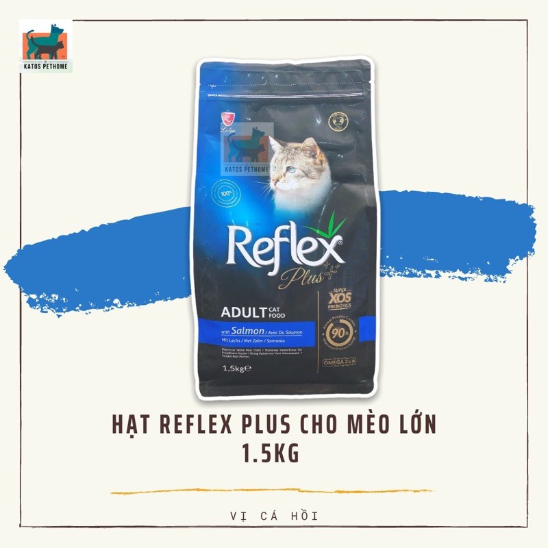Túi 1kg Hạt Reflex hoặc Reflex Plus cho mèo