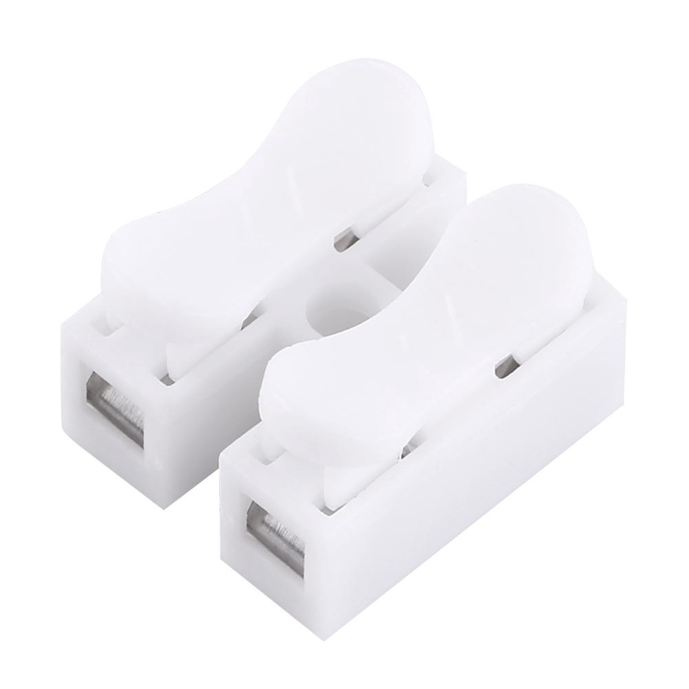 100 Đầu nối dây điện 2 chấu 10A 220V