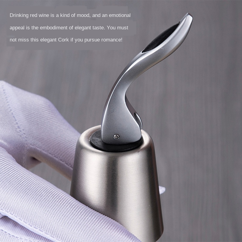 Nút đậy chai rượu vang bằng thép không gỉ