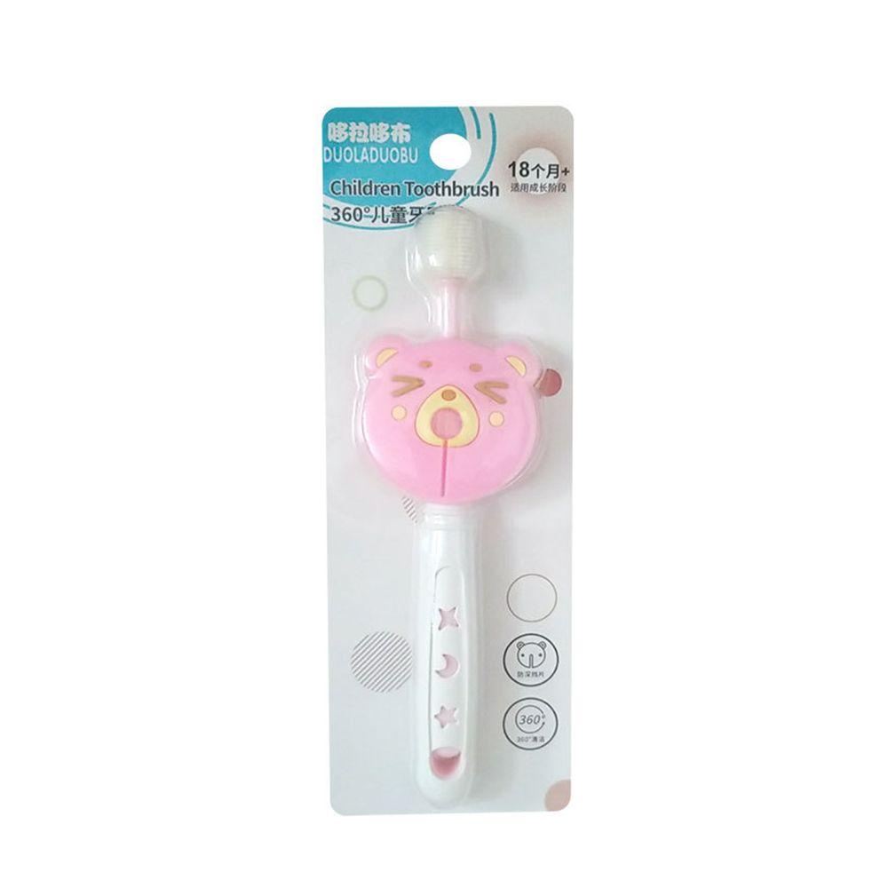 Bàn Chải Đánh Răng Nano Cấp Thực Phẩm Xoay 360 Độ Thoáng Khí An Toàn Dành Cho Trẻ