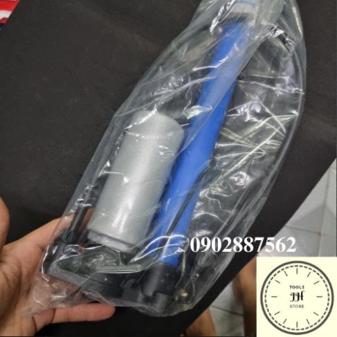 Bơm xe đạp xe máy bằng tay có ống hơi chính hãng Cmart L0003