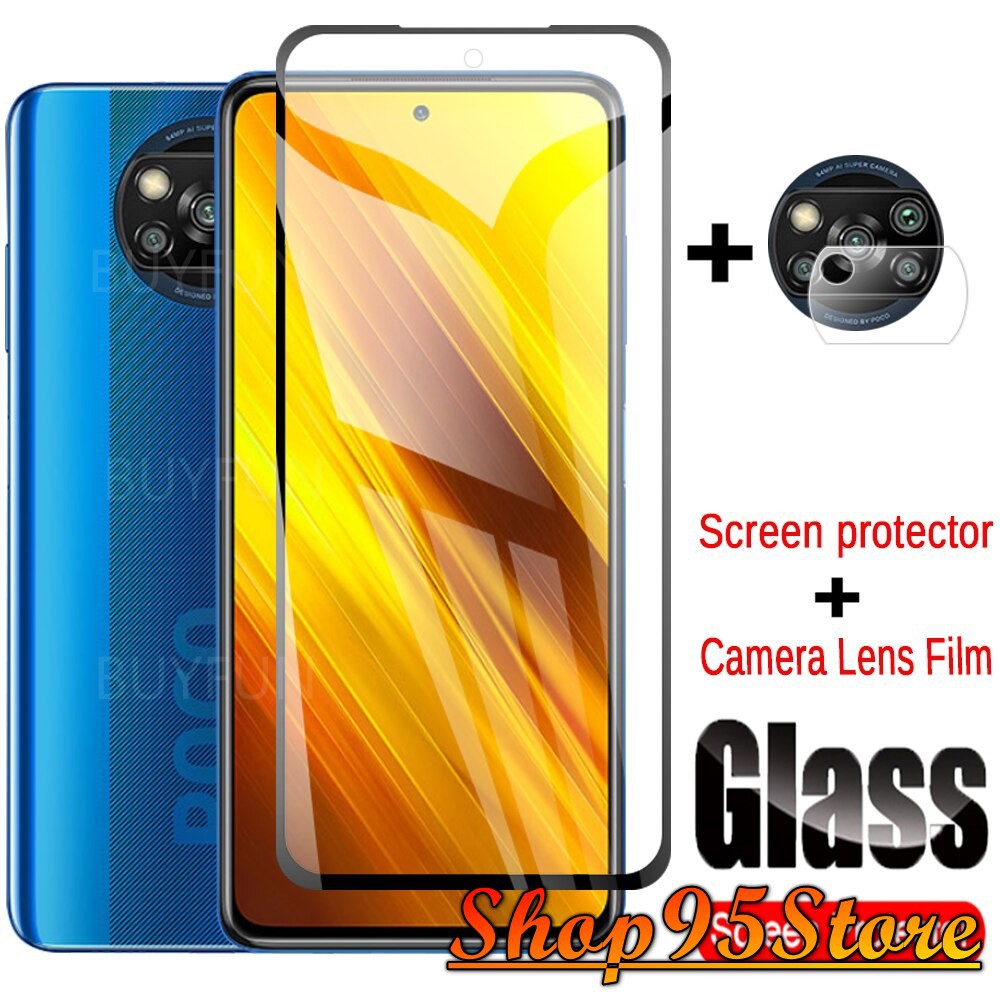 Cường Lực Full Màn Full Keo Xiaomi Poco x3 NFC  / Poco x3 pro