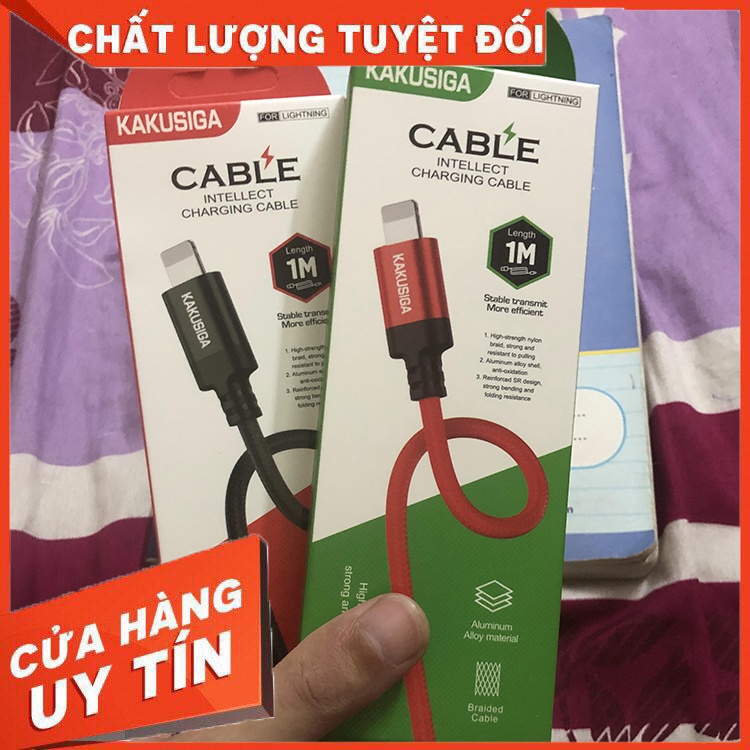 Cáp sạc chính hãng KAKUSIGA - 1m