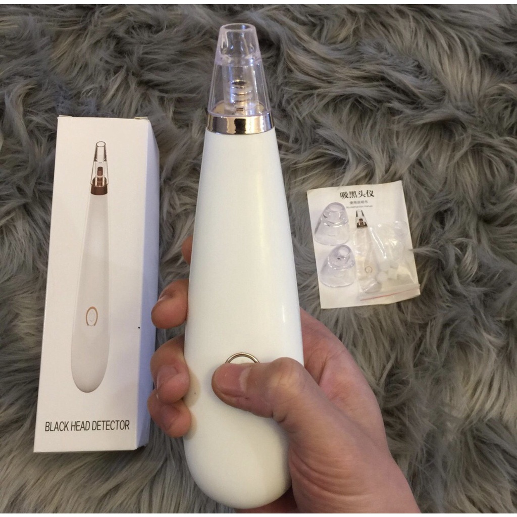 [ 3 Đầu Hút ] Máy hút mụn mini cầm tay Cao Cấp – Tặng Kèm pin