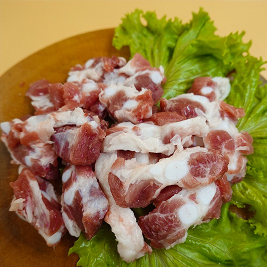 Sườn sụn non heo Truefood nhập khẩu khay 500g thái lát ăn lẩu, xào, hầm, dễ chế biến [HN ship hỏa tốc]