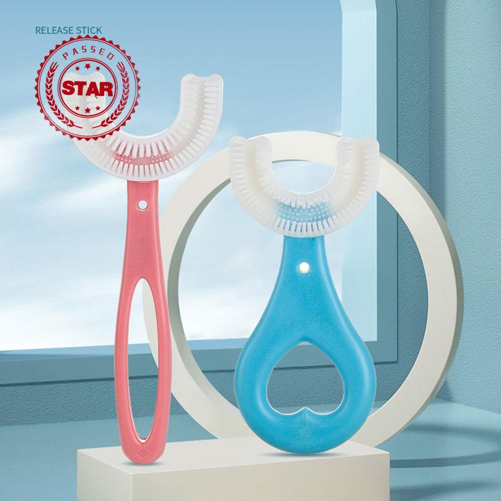 Bàn Chải Đánh Răng Silicone Đơn Giản Cho Bé A3O6