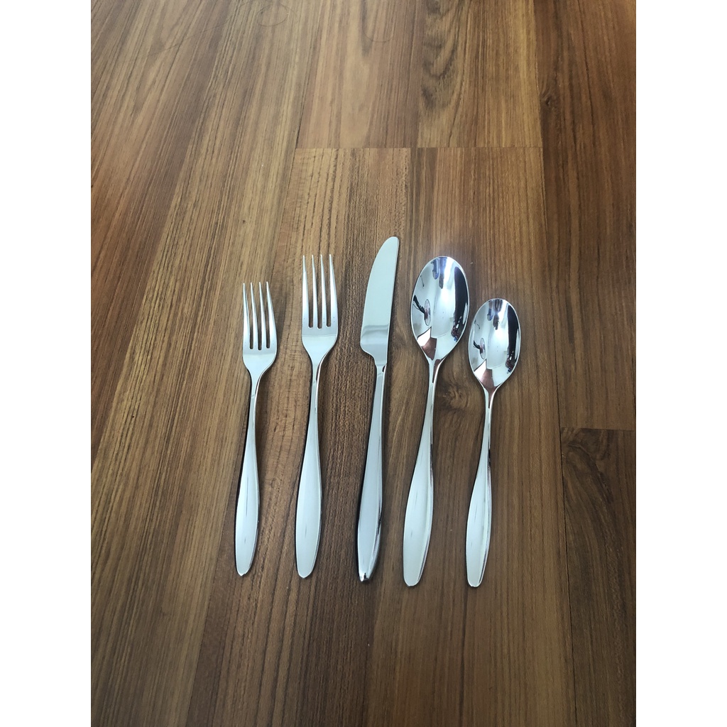 Bộ DAO THÌA DĨA  ăn beefsteak inox 304 xuất khẩu Châu Âu sang trọng cao cấp