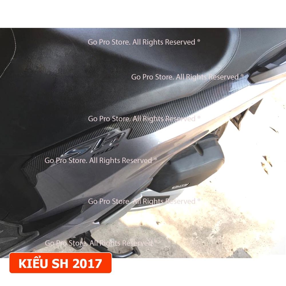 Ốp Hông Nẹp Sườn SH 2017 - 2019 Nhựa Xi