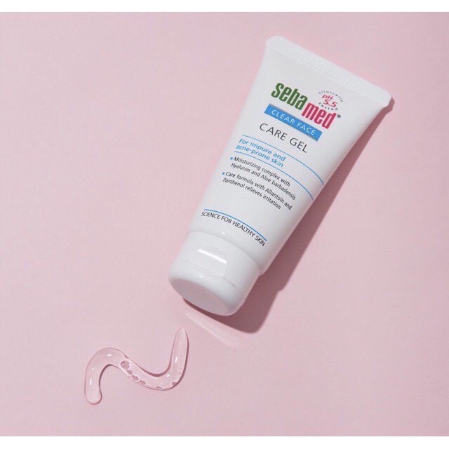 Gel dưỡng ẩm chăm sóc và bảo vệ da mụn Sebamed pH5.5 Clear Care Gel 50ml [Nhập Khẩu Chính Hãng] | BigBuy360 - bigbuy360.vn