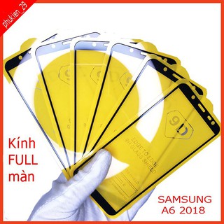 Cường lực SAMSUNG A6 2018,A6 PLUS, A7 2018,A8 2018,A8 PLUS, A9 2018, Tặng kèm giấy lau kính khô và ướt PHUKIEN_29