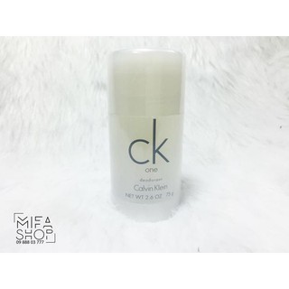 Lăn khử mùi nam calvin klein ck one 75g