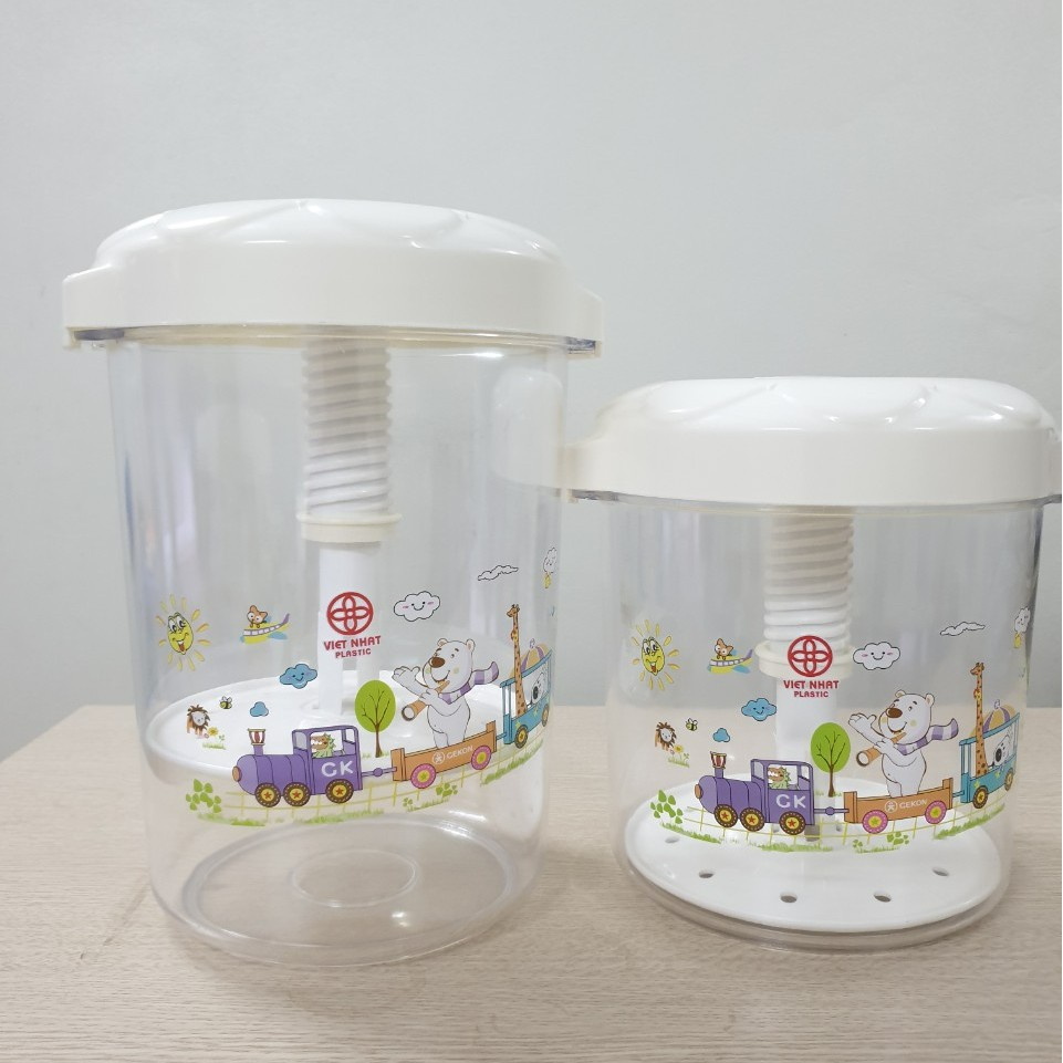 Hộp muối dưa, cà và các sản phẩm khác. Hệ thống nén tự động, đơn giản, tiện ích -Việt Nhật  6710 và 6711