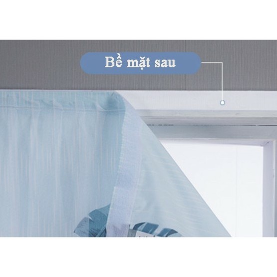 Rèm Cửa Sổ ❤️FREESHIP❤️ 2 lớp dán tường, Màn cửa sổ phòng ngủ decor trang trí