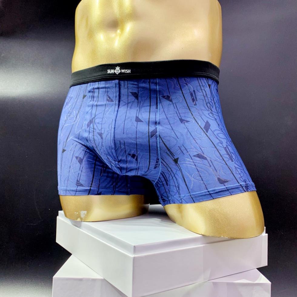 Quần Lót Nam Boxer SUNWITH Quần Sịp Nam Thun Lạnh Kháng Khuẩn Nhanh Khô Siêu Co Dãn Độ Bền Cao SW-TL01