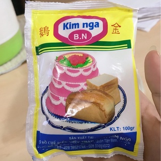 Bột nở kim nga, bột nở làm bánh, bánh mì, mỗi gói100g