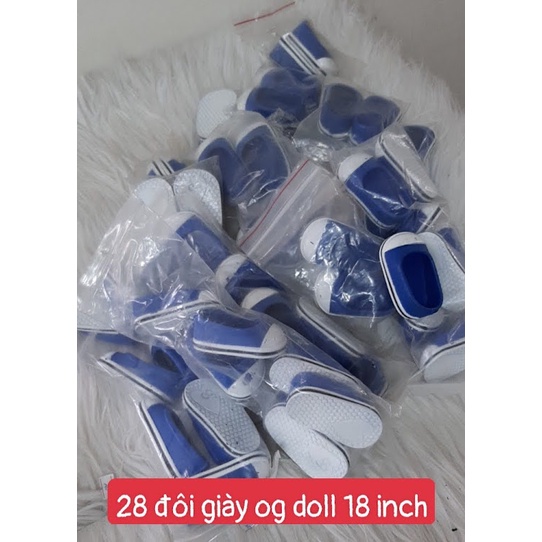 [Đủ mẫu + size ] Giày nhựa cho búp bê tổng hợp