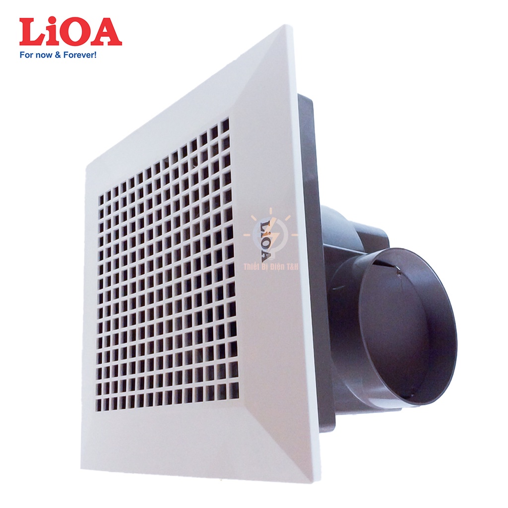 Quạt thông gió, quạt hút mùi, thông gió, gắn nhà vệ sinh, nhà bếp, tường, phòng ngủ, LIOA EVF24CU7 - Thiết Bị Điện T&H