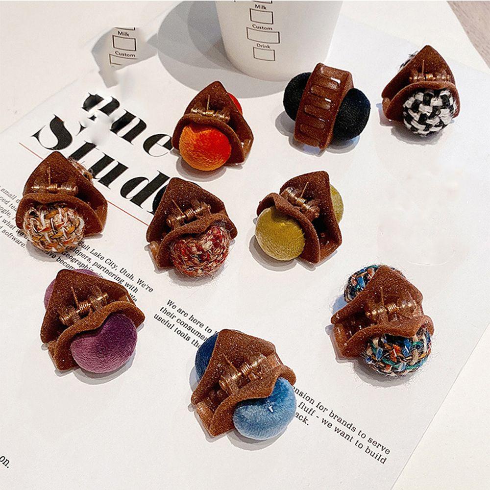 Kẹp Tóc Mini Hình Tai Mèo Hoạt Hình Nhiều Màu Phong Cách Hàn Quốc