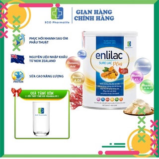 Sữa bột Enlilac SureLac Plus, dinh dưỡng cao, năng lượng toàn diện cho người ốm bệnh và sau phẫu thuật Enilac chính hãng