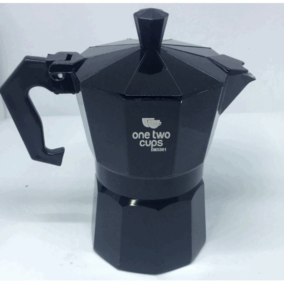 Espresso Coffee Maker Moka Pot Stovetop Filter 150ml 3 Cup