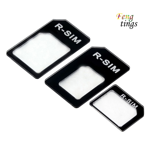 Bộ Chuyển Đổi Thẻ Sim Nanosim 3 Trong 1 Chuyên Dụng