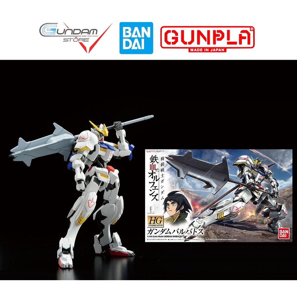 Mô Hình Gundam HG Barbatos 1/144 HGIBO Iron Blooded Orphans Đồ Chơi Lắp Ráp Anime Nhật