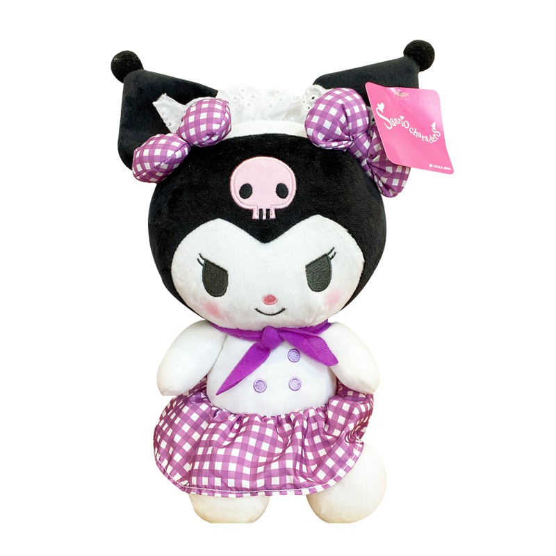 Kawaii Kuromi 8inch Plushee Doll Soft Stuffed Gif Toy Collectible Girls Kid