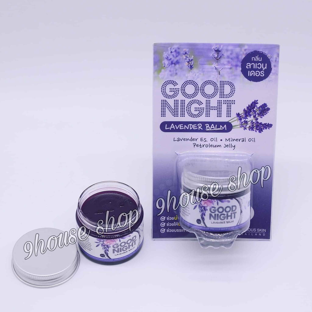 01 Sáp Bôi Ngủ Ngon GOOD NIGHT Lavender Thái Lan 40gram