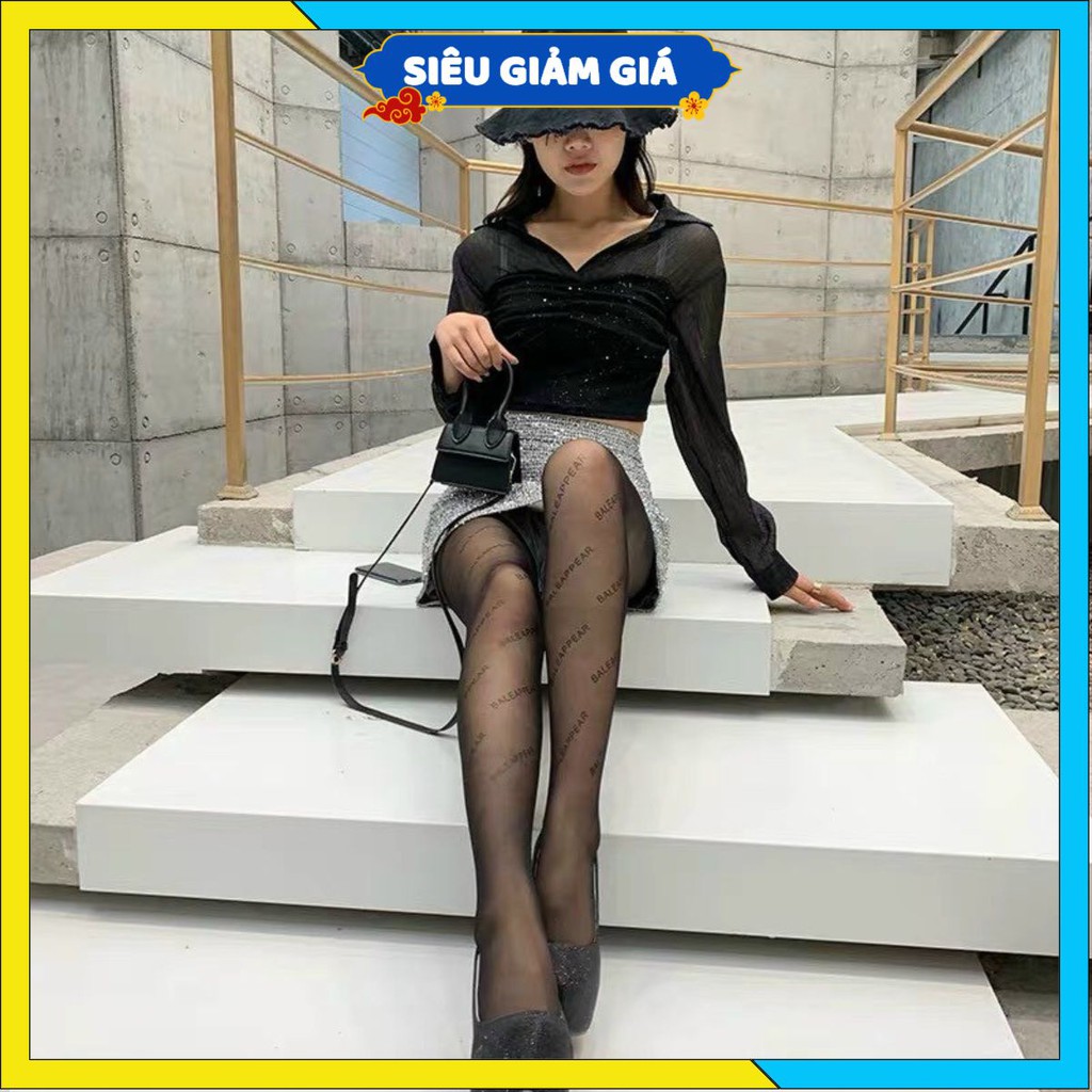 Quần tất chữ, siêu dai siêu mỏng quần tất nữ 3D balen cao cấp Chống rách chống xước