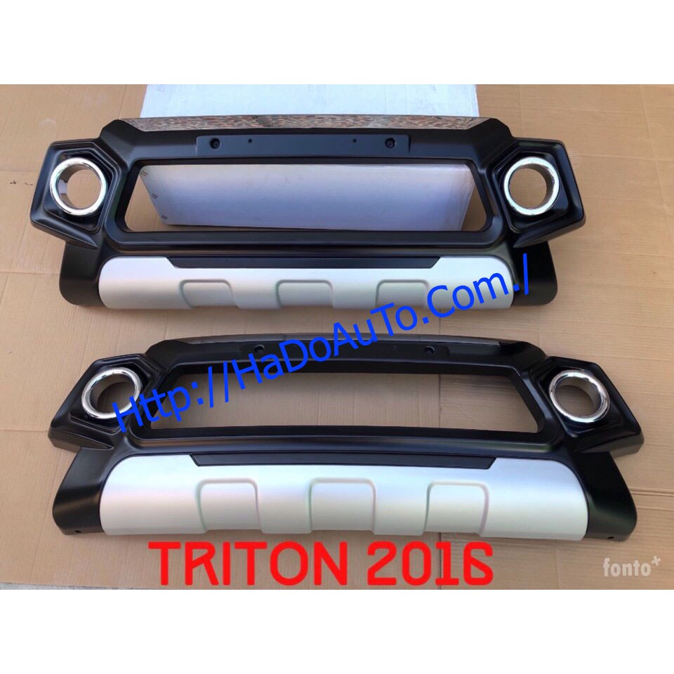 Ốp Cản Trước Triton 2016/2018