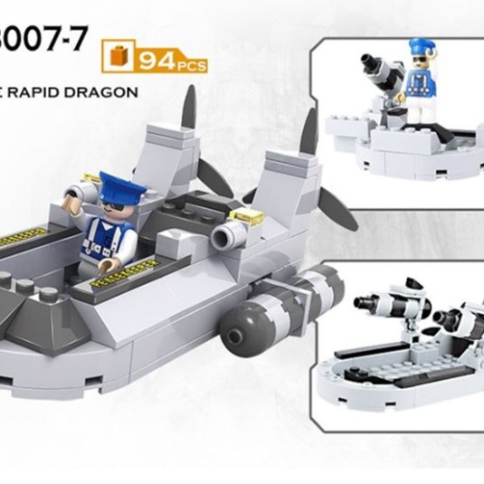 Lego COGO lắp ghép tàu sân bay L13007 (tách lẻ)