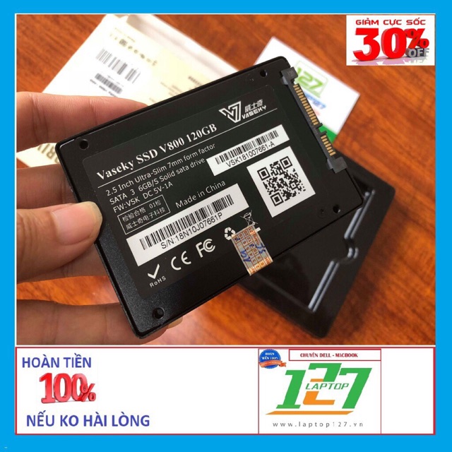 Ổ SSD VASEKY 120G GIÁ SỐC