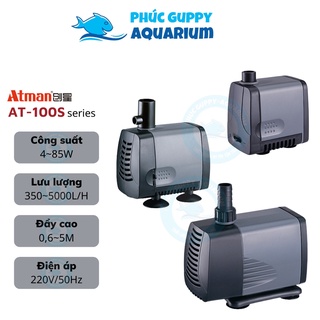 Máy bơm nước atman at-105s/106s/107s | máy bơm nước bể cá tiết kiệm điện,hiệu suất cao