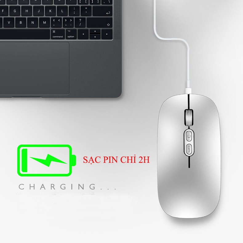 [MACBOOK-LAPTOP] Chuột Bluetooth M103 CAO CẤP Có nút điều chỉnh DPI, Độ nhạy cực cao, sạc nhanh sử dụng lâu BH 6 THÁNG