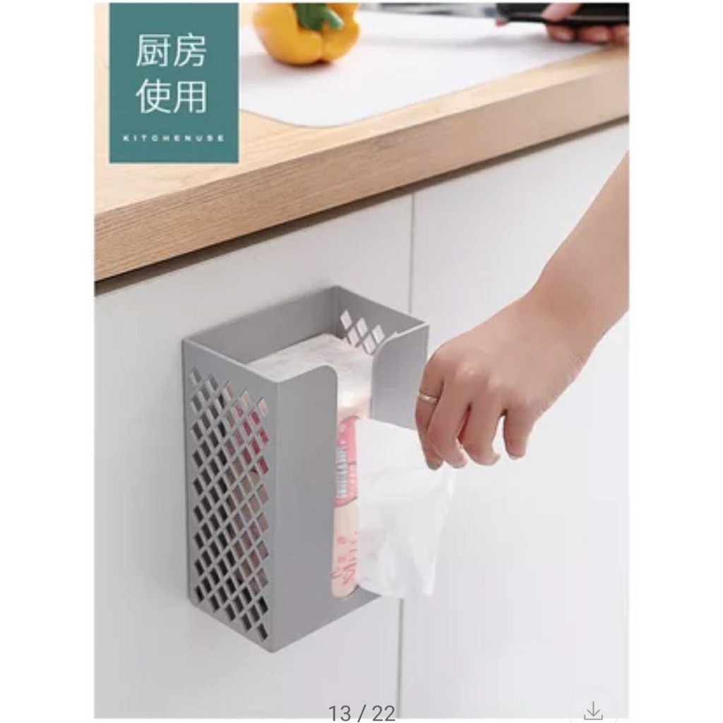 Hộp đựng giấy ăn dán tường thông minh, tiết kiệm diện tích, gọn gàng,