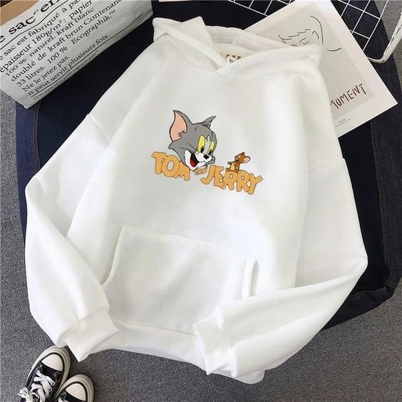 [ALBUM] Áo Nỉ Bông Hoạt Hình Nhiều Mẫu Jerry Cute Hoodie tay dài ấm áp gia đình trẻ em full size unisex AOMIVN
