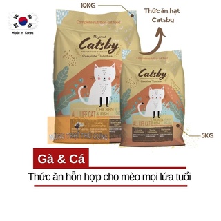 Thức ăn hạt cho mèo mọi lứa tuổi catsby hàn quốc cho mèo