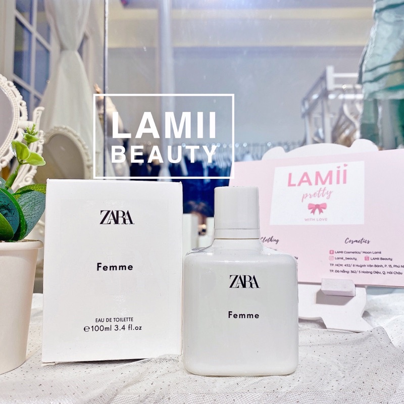 CÓ BILL SPAIN - Nước hoa ZARA FEMME EDT 100ml bản mới 2023 Spain