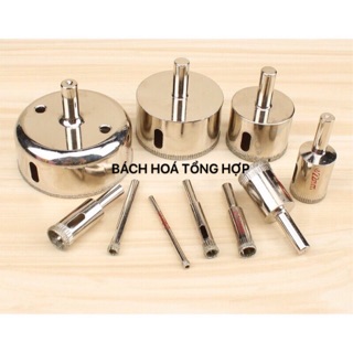 Mũi khoan kính,Bê Tông-Gạch- kim cương đủ size