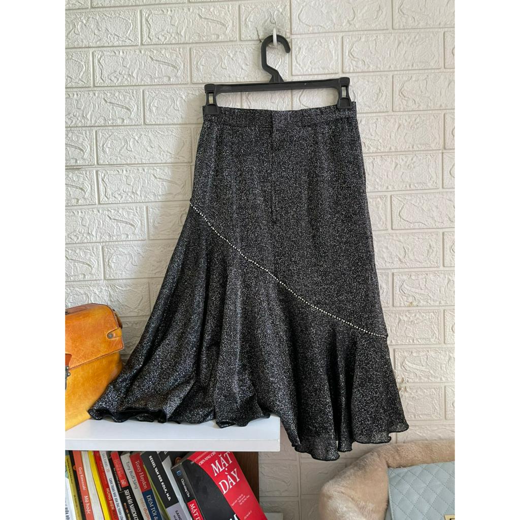 Chân váy nhũ đuôi cá