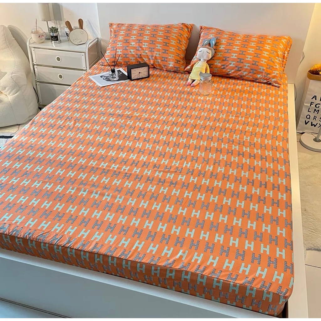 Bộ Ga Giường Gối 3 Món Cotton 3D Cao Cấp Nhiều Mẫu Tổng Hợp Dễ Thương Đủ Size Poohbedding
