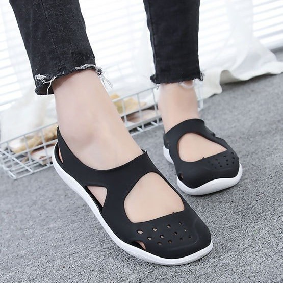 GIÀY SANDAL NHỰA NỮ ĐI BIỂN, ĐI MƯA CAO CẤP SP53