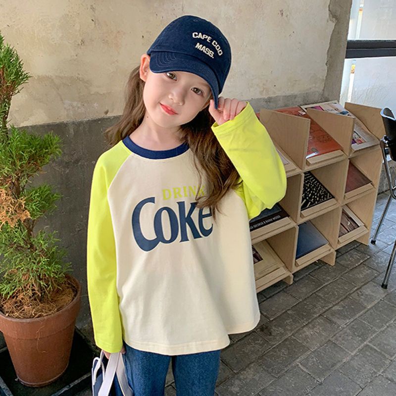 Áo Thun Cotton Tay Dài Thoải Mái Dễ Phối Đồ Thời Trang Mùa Thu Cho Bạn Gái