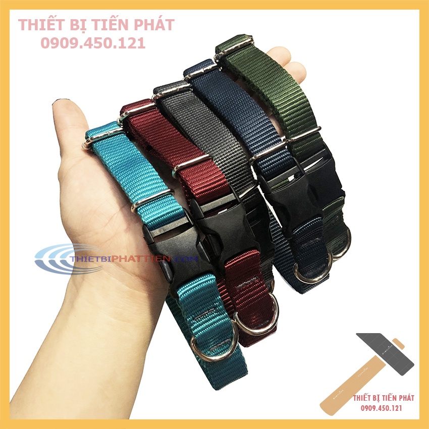 Vòng Đeo Cổ, Xích Chó Mèo Loại Trung Bản 2 Cm Cao Cấp