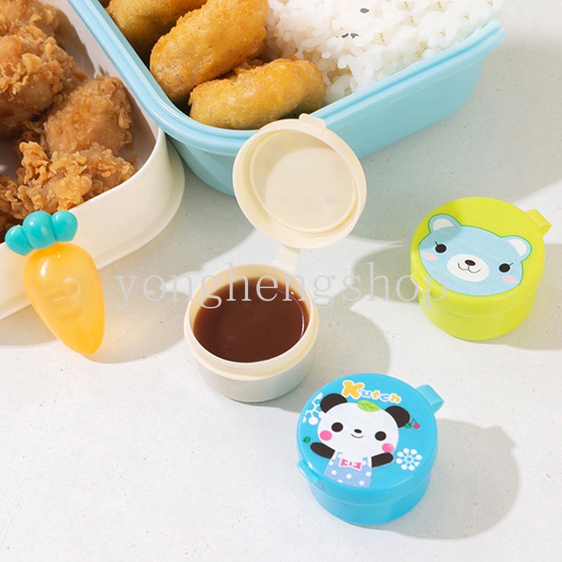 Hộp Đựng Gia Vị Dạng Bóp Mini Hình Hoạt Hình Dễ Thương Cho Trẻ Em